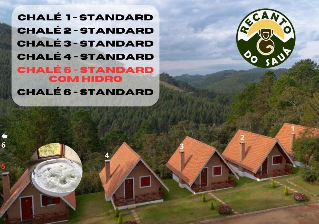 Pousada Recanto Do Saua - Monte Verde Monte Verde  Exteriör bild